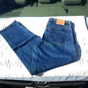 Boot Cut Blue Jeans . Size: 34 . Tommy Hilfiger